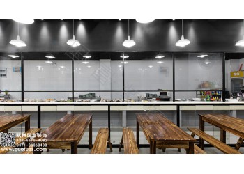 杭州拱墅區食堂設計多少錢一平米,工裝設計裝修就選浙江國富裝飾